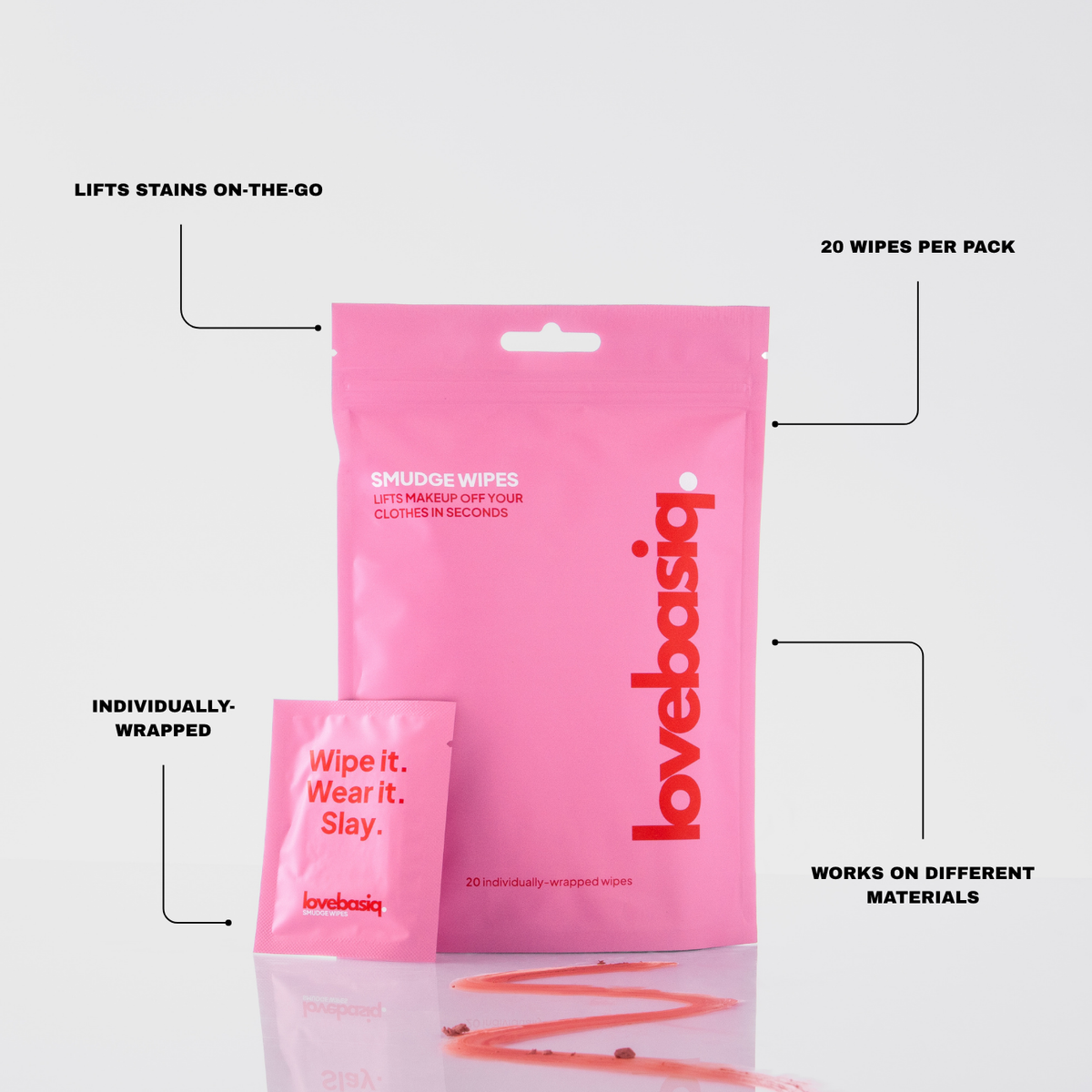 SMUDGE WIPES | 20 PACK