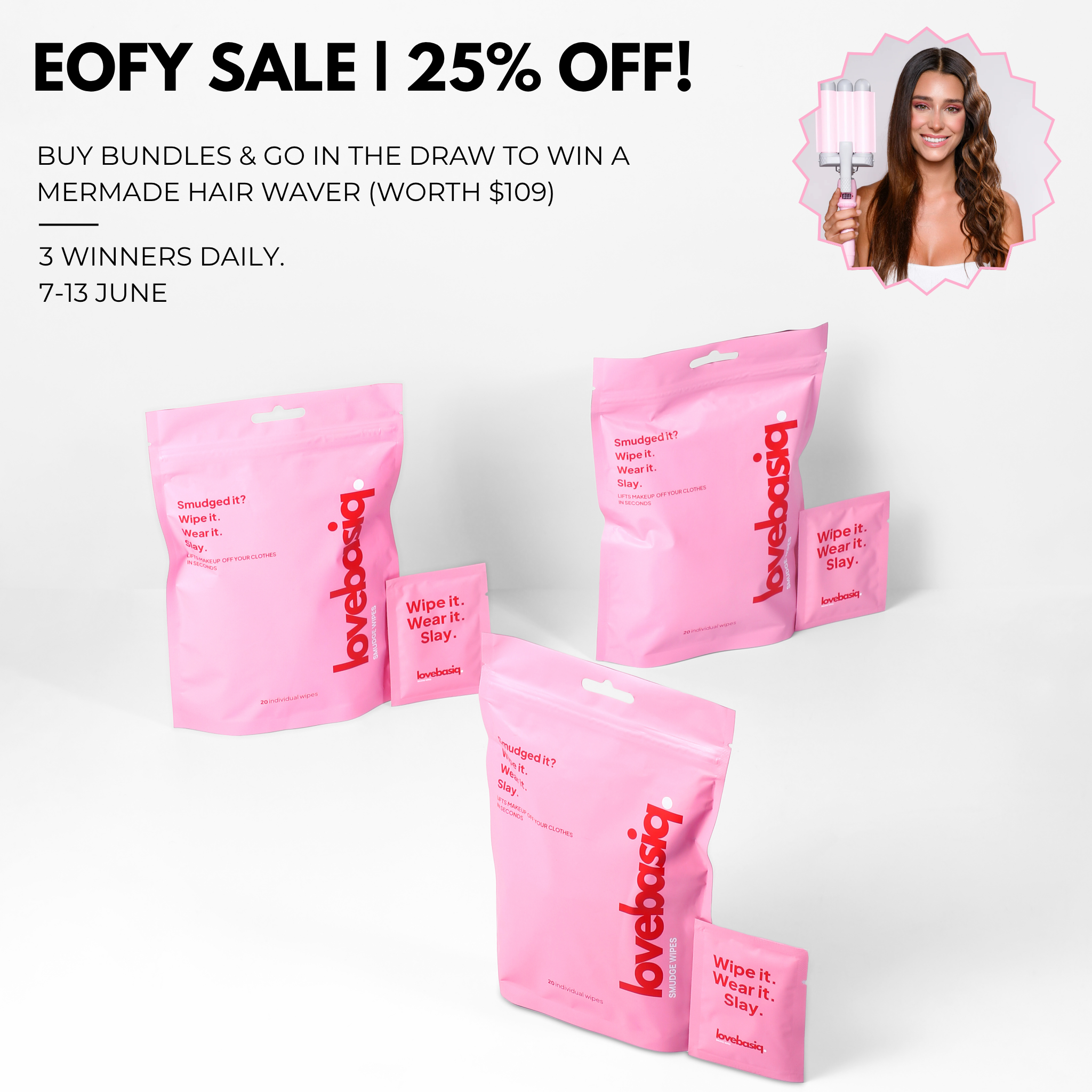 SMUDGE WIPES | 20 PACK